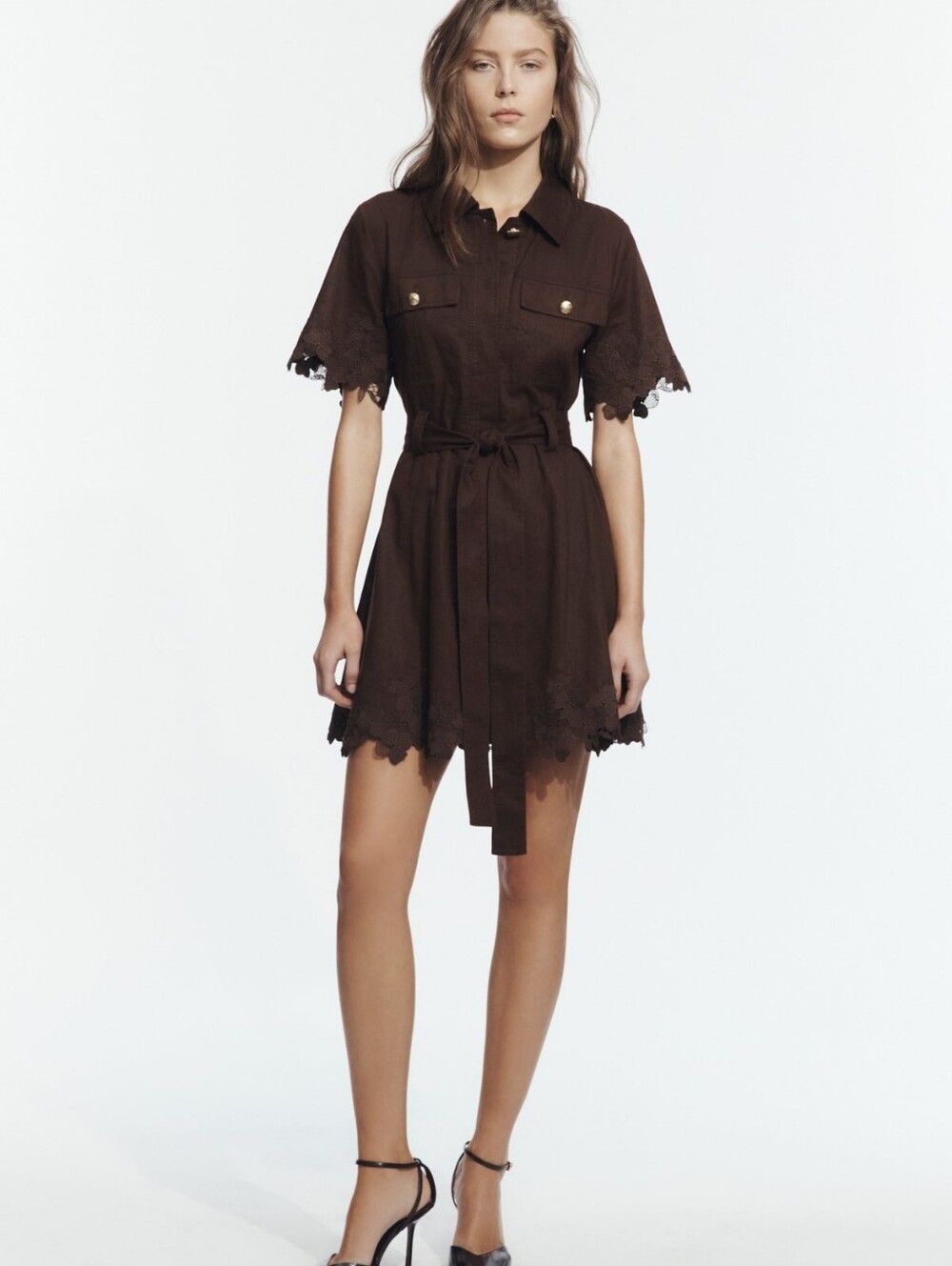 AJE Arlo Lace Mini Dress